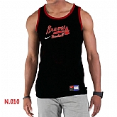 Nike Atlanta Braves Home Practice men Tank Top Black,baseball caps,new era cap wholesale,wholesale hats