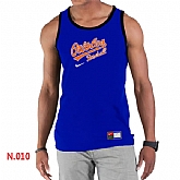 Nike Baltimore orioles Home Practice men Tank Top Blue,baseball caps,new era cap wholesale,wholesale hats