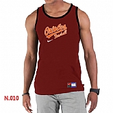 Nike Baltimore orioles Home Practice men Tank Top Red,baseball caps,new era cap wholesale,wholesale hats