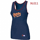 Nike Baltimore orioles Tri-Blend Racerback stretch Tank Top Blue,baseball caps,new era cap wholesale,wholesale hats