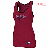 Nike Boston Red Sox Tri-Blend Racerback stretch Tank Top Red,baseball caps,new era cap wholesale,wholesale hats