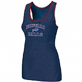 Nike Buffalo Bills Heart x26 Soul Tri-Blend Racerback stretch Tank Top Blue,baseball caps,new era cap wholesale,wholesale hats
