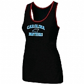 Nike Carolina Panthers Heart x26 Soul Tri-Blend Racerback stretch Tank Top Black,baseball caps,new era cap wholesale,wholesale hats