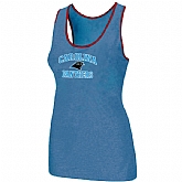 Nike Carolina Panthers Heart x26 Soul Tri-Blend Racerback stretch Tank Top L.Blue,baseball caps,new era cap wholesale,wholesale hats