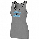 Nike Carolina Panthers Heart x26 Soul Tri-Blend Racerback stretch Tank Top L.grey,baseball caps,new era cap wholesale,wholesale hats