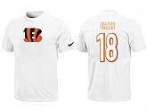 Nike Cincinnati Bengals A.J. Green Name & Number T-Shirt White,baseball caps,new era cap wholesale,wholesale hats
