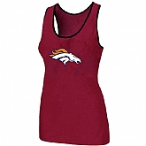 Nike Denver Broncos Ladies Big Logo Tri-Blend Racerback stretch Tank Top Red,baseball caps,new era cap wholesale,wholesale hats