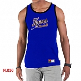 Nike Detroit Tigers Home Practice men Tank Top Blue,baseball caps,new era cap wholesale,wholesale hats