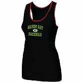 Nike Green Bay Packers Heart x26 Soul Tri-Blend Racerback stretch Tank Top Black,baseball caps,new era cap wholesale,wholesale hats