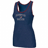 Nike Houston Texans Heart x26 Soul Tri-Blend Racerback stretch Tank Top Blue,baseball caps,new era cap wholesale,wholesale hats