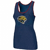 Nike Jacksonville Jaguars Ladies Big Logo Tri-Blend Racerback stretch Tank Top Blue,baseball caps,new era cap wholesale,wholesale hats