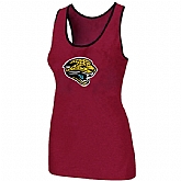Nike Jacksonville Jaguars Ladies Big Logo Tri-Blend Racerback stretch Tank Top Red,baseball caps,new era cap wholesale,wholesale hats