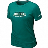 Nike Jacksonville Jaguars Sideline Legend Authentic Font Women's T-Shirt Green,baseball caps,new era cap wholesale,wholesale hats