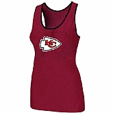Nike Kansas City Chiefs Ladies Big Logo Tri-Blend Racerback stretch Tank Top Red,baseball caps,new era cap wholesale,wholesale hats