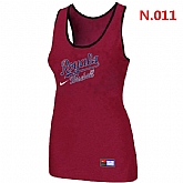 Nike Kansas City Royals Tri-Blend Racerback stretch Tank Top Red,baseball caps,new era cap wholesale,wholesale hats