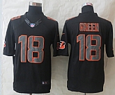 Nike Limited Cincinnati Bengals #18 Green Impact Black Jerseys,baseball caps,new era cap wholesale,wholesale hats