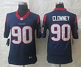 Nike Limited Houston Texans #90 Clowney Blue Jerseys,baseball caps,new era cap wholesale,wholesale hats