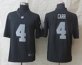 Nike Limited Oakland Raiders #4 Carr Black Jerseys,baseball caps,new era cap wholesale,wholesale hats