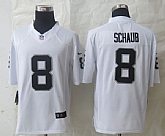 Nike Limited Oakland Raiders #8 Schaub White Jerseys,baseball caps,new era cap wholesale,wholesale hats