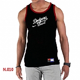 Nike Los Angeles Dodgers Home Practice men Tank Top Black,baseball caps,new era cap wholesale,wholesale hats