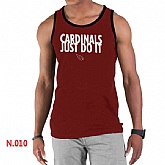 Nike NFL Arizona Cardinals Sideline Legend Authentic Logo men Tank Top Red 2,baseball caps,new era cap wholesale,wholesale hats