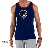 Nike NFL Baltimore Ravens Sideline Legend Authentic Logo men Tank Top D.Blue 2,baseball caps,new era cap wholesale,wholesale hats