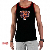 Nike NFL Chicago Bears Sideline Legend Authentic Logo men Tank Top Black 2,baseball caps,new era cap wholesale,wholesale hats