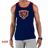 Nike NFL Chicago Bears Sideline Legend Authentic Logo men Tank Top D.Blue 2,baseball caps,new era cap wholesale,wholesale hats