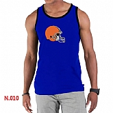 Nike NFL Cleveland Browns Sideline Legend Authentic Logo men Tank Top Blue,baseball caps,new era cap wholesale,wholesale hats
