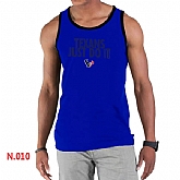 Nike NFL Houston Texans Sideline Legend Authentic Logo men Tank Top Blue 2,baseball caps,new era cap wholesale,wholesale hats