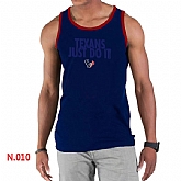 Nike NFL Houston Texans Sideline Legend Authentic Logo men Tank Top D.Blue 2,baseball caps,new era cap wholesale,wholesale hats