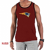 Nike NFL New England Patriots Sideline Legend Authentic Logo men Tank Top Red 2,baseball caps,new era cap wholesale,wholesale hats