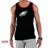 Nike NFL Philadelphia Eagles Sideline Legend Authentic Logo men Tank Top Black,baseball caps,new era cap wholesale,wholesale hats