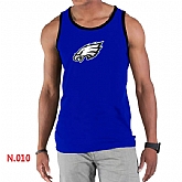 Nike NFL Philadelphia Eagles Sideline Legend Authentic Logo men Tank Top Blue,baseball caps,new era cap wholesale,wholesale hats