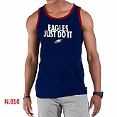 Nike NFL Philadelphia Eagles Sideline Legend Authentic Logo men Tank Top D.Blue 2,baseball caps,new era cap wholesale,wholesale hats