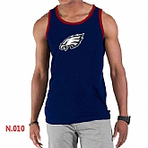 Nike NFL Philadelphia Eagles Sideline Legend Authentic Logo men Tank Top D.Blue,baseball caps,new era cap wholesale,wholesale hats