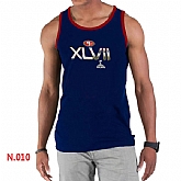 Nike NFL San Francisco 49ers Sideline Legend Authentic Logo men Tank Top D.Blue 2,baseball caps,new era cap wholesale,wholesale hats