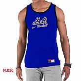 Nike New York Mets Home Practice men Tank Top Blue,baseball caps,new era cap wholesale,wholesale hats