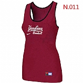 Nike New York Yankees Tri-Blend Racerback stretch Tank Top Red,baseball caps,new era cap wholesale,wholesale hats