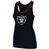Nike Okaland Raiders Ladies Big Logo Tri-Blend Racerback stretch Tank Top Black,baseball caps,new era cap wholesale,wholesale hats