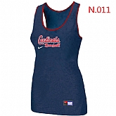 Nike St.Louis Cardinals Tri-Blend Racerback stretch Tank Top Blue,baseball caps,new era cap wholesale,wholesale hats