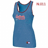 Nike St.Louis Cardinals Tri-Blend Racerback stretch Tank Top L.Blue,baseball caps,new era cap wholesale,wholesale hats