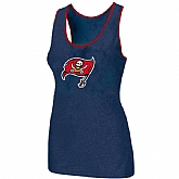 Nike Tampa Bay Buccaneers Ladies Big Logo Tri-Blend Racerback stretch Tank Top Blue,baseball caps,new era cap wholesale,wholesale hats