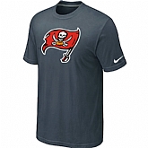 Nike Tampa Bay Buccaneers Sideline Legend Authentic Logo T-Shirt Grey,baseball caps,new era cap wholesale,wholesale hats
