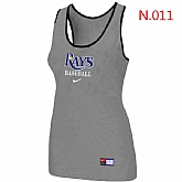 Nike Tampa Bay Rays Tri-Blend Racerback stretch Tank Top L.grey,baseball caps,new era cap wholesale,wholesale hats