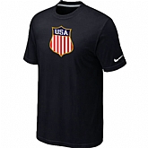 Nike Team USA Hockey Winter Olympics KO Collection Locker Room T-Shirt Black,baseball caps,new era cap wholesale,wholesale hats