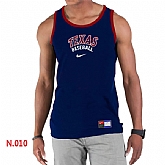 Nike Texans Rangers Home Practice men Tank Top D.Blue,baseball caps,new era cap wholesale,wholesale hats