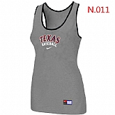 Nike Texans Rangers Tri-Blend Racerback stretch Tank Top L.grey,baseball caps,new era cap wholesale,wholesale hats