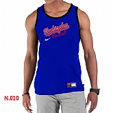 Nike Washington Nationals Home Practice men Tank Top Blue,baseball caps,new era cap wholesale,wholesale hats
