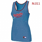 Nike Washington Nationals Tri-Blend Racerback stretch Tank Top L.Blue,baseball caps,new era cap wholesale,wholesale hats